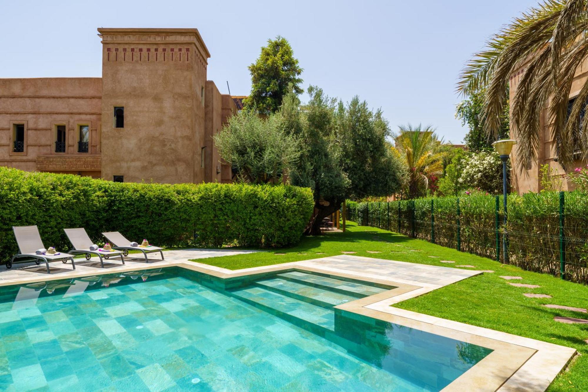 Villa Riad Sultana - Piscine Privee Chauffee Marrakesch Exterior foto