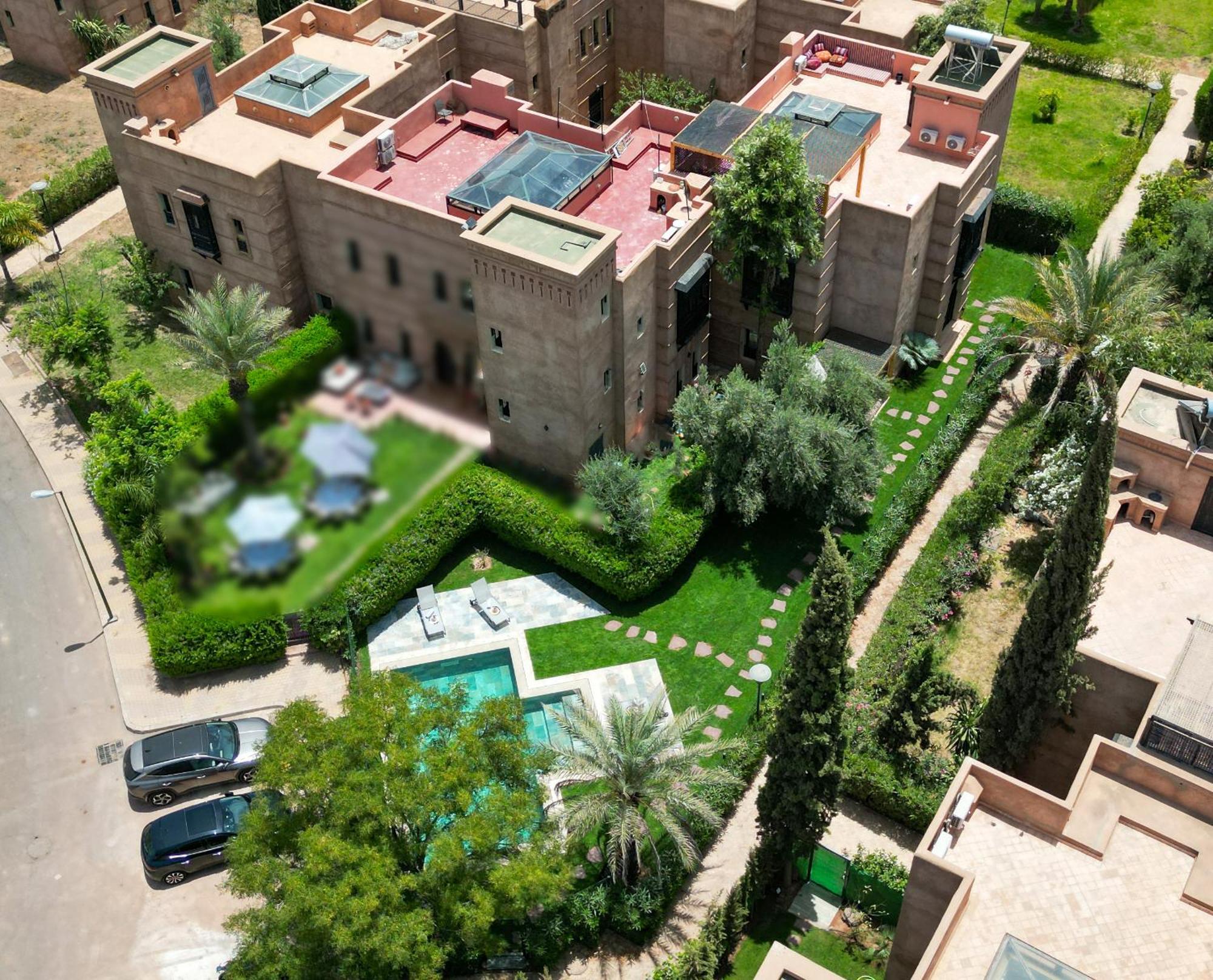 Villa Riad Sultana - Piscine Privee Chauffee Marrakesch Exterior foto