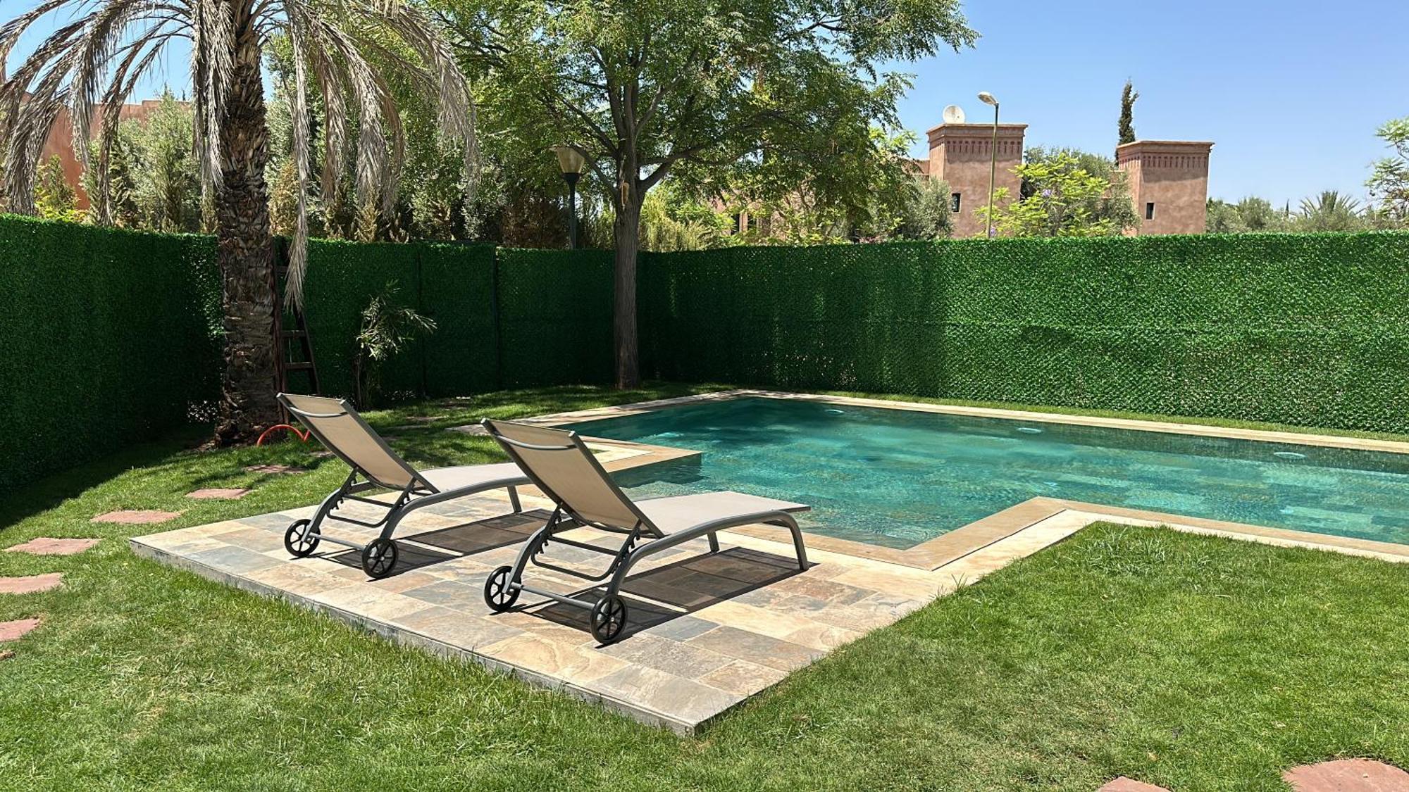 Villa Riad Sultana - Piscine Privee Chauffee Marrakesch Exterior foto